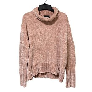 Cynthia Rowley Cozy Chenille Pink Sweater